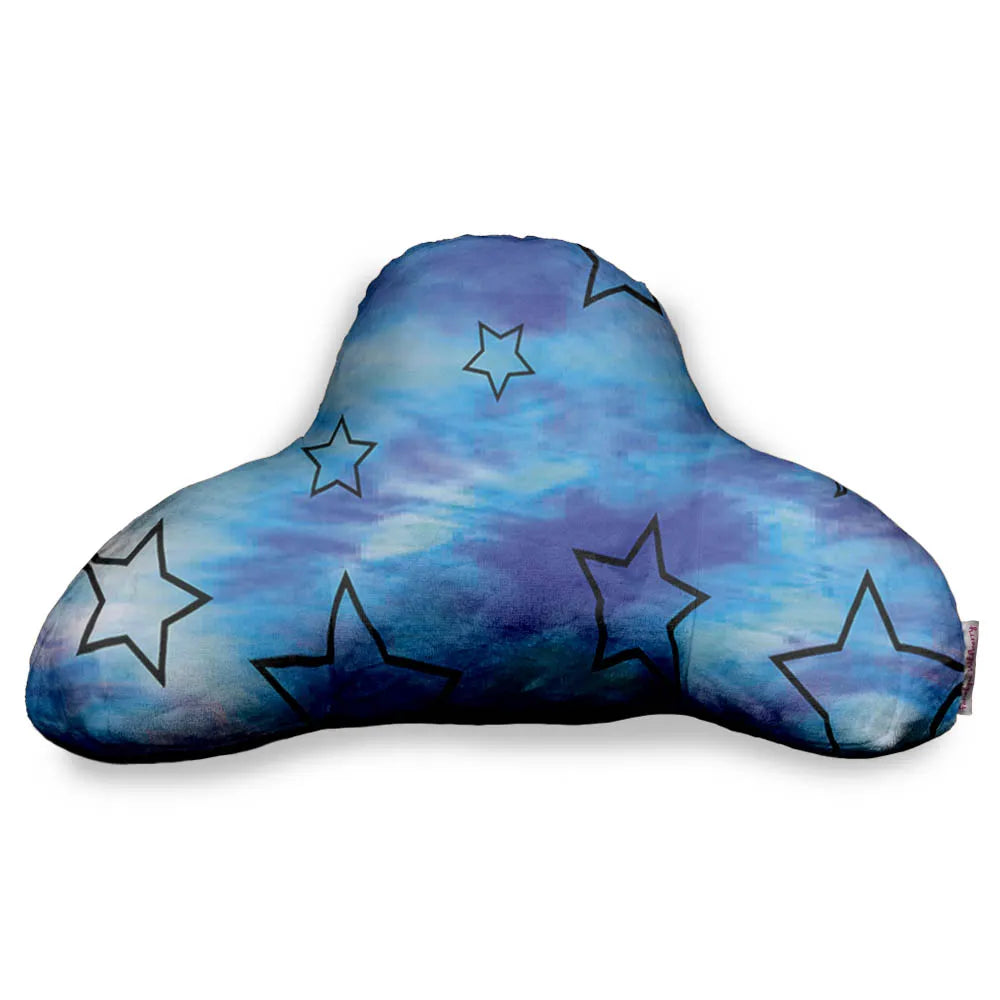 Blue Star Tie Dye Boyfriend Pillow